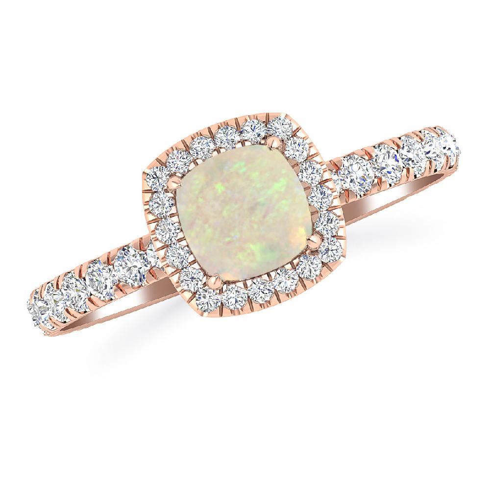 Rose Gold - Opal