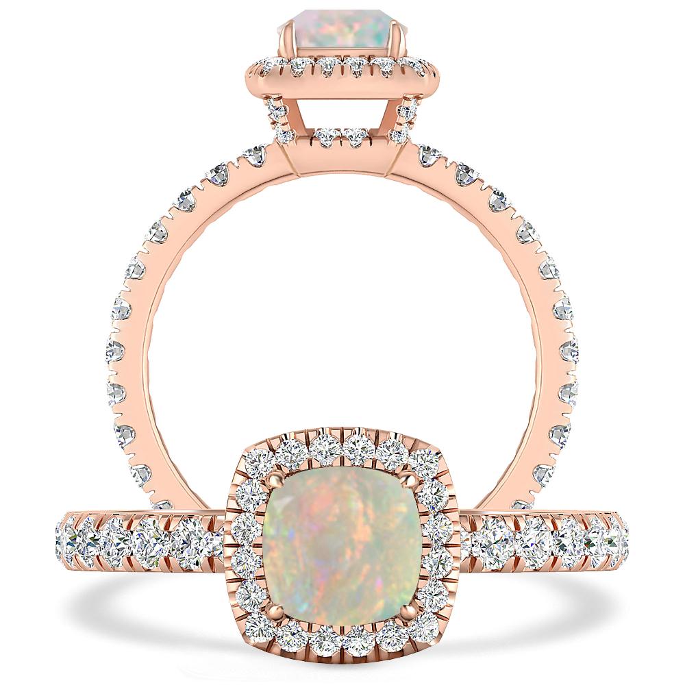 Rose Gold - Opal