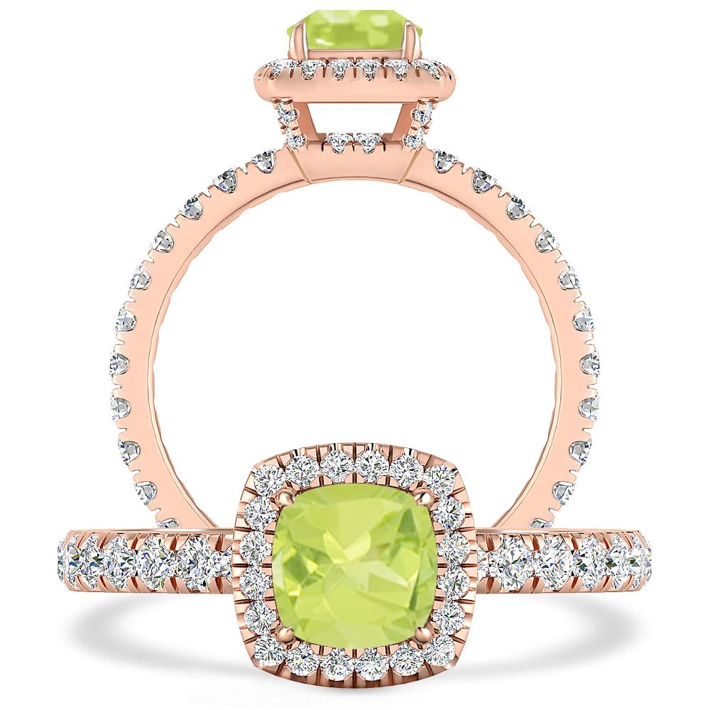 Rose Gold - Peridot