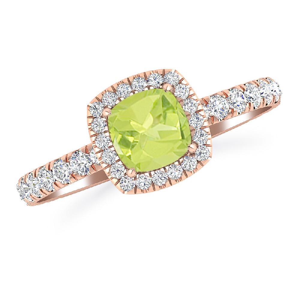 Rose Gold - Peridot