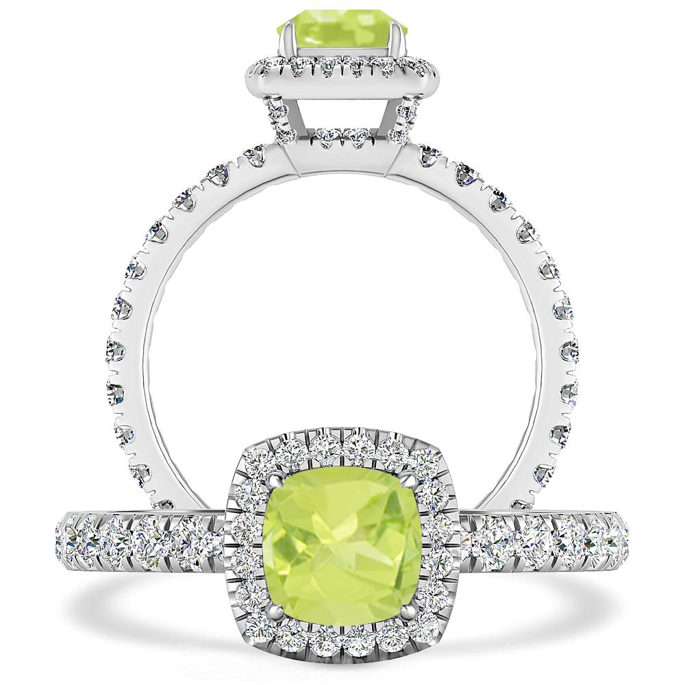 White Gold - Peridot