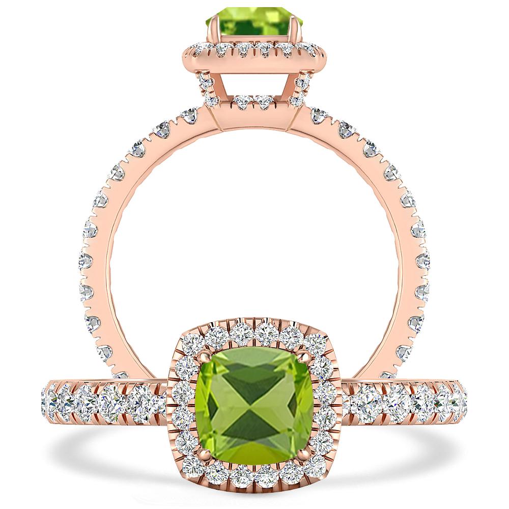 Rose Gold - Peridot