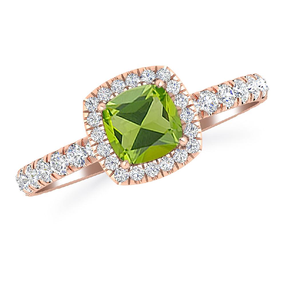 Rose Gold - Peridot