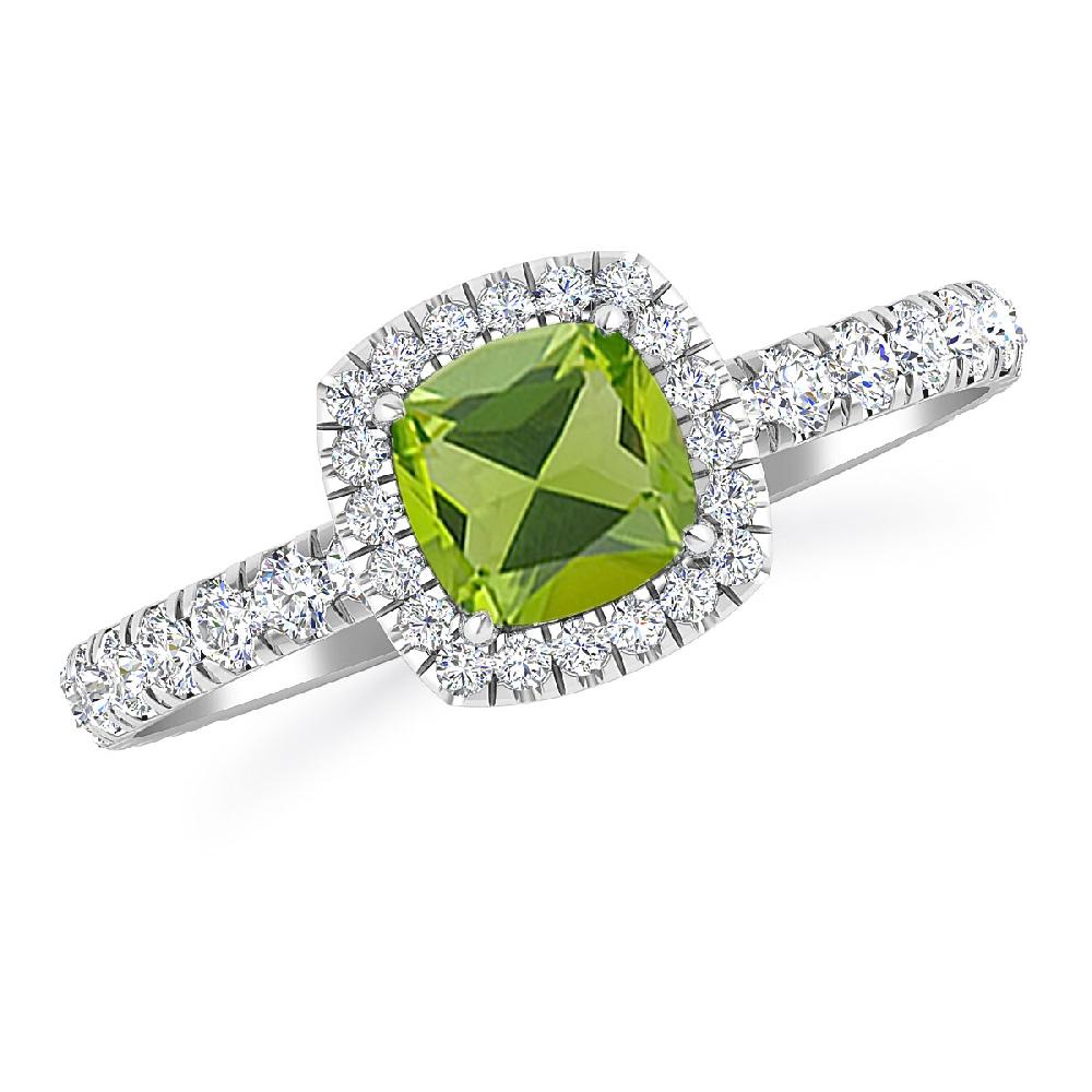 White Gold - Peridot