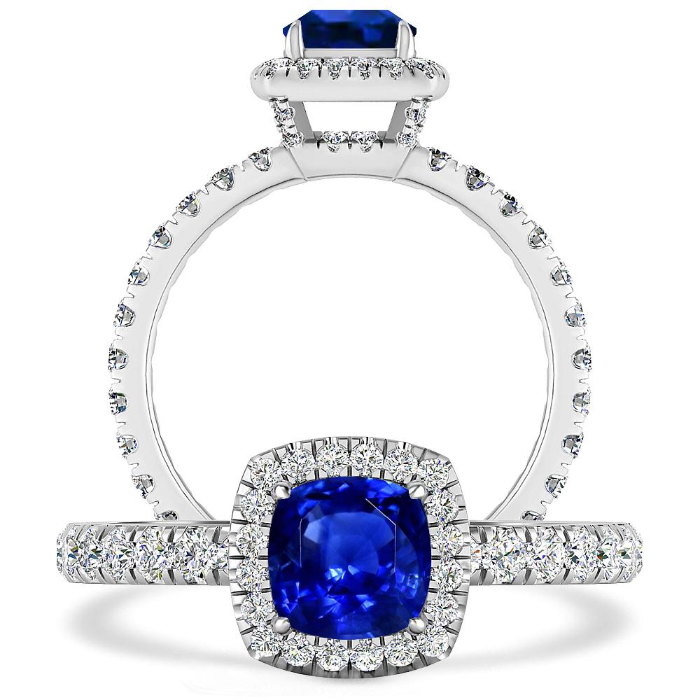 White Gold - Sapphire