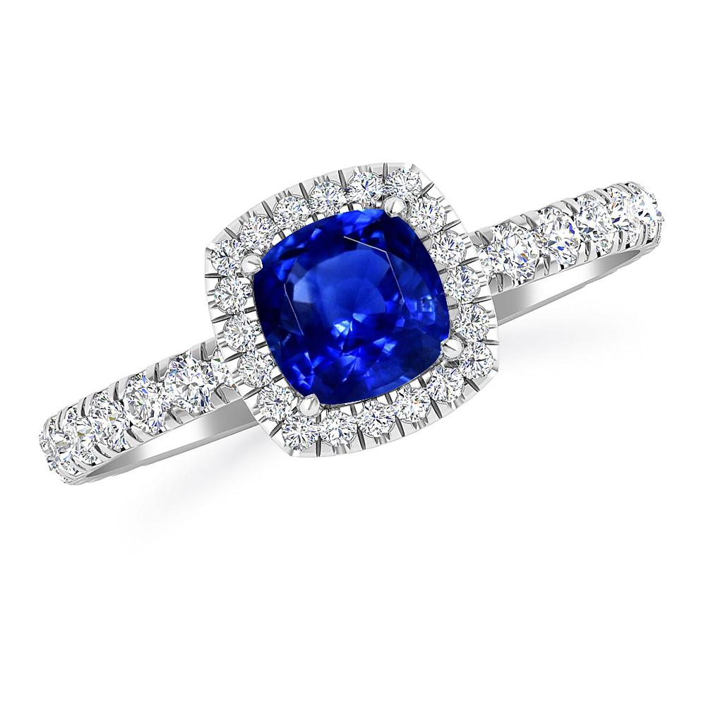 White Gold - Sapphire