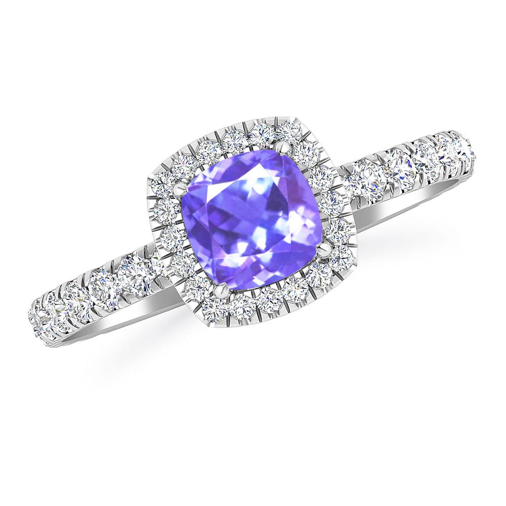 White Gold - Tanzanite