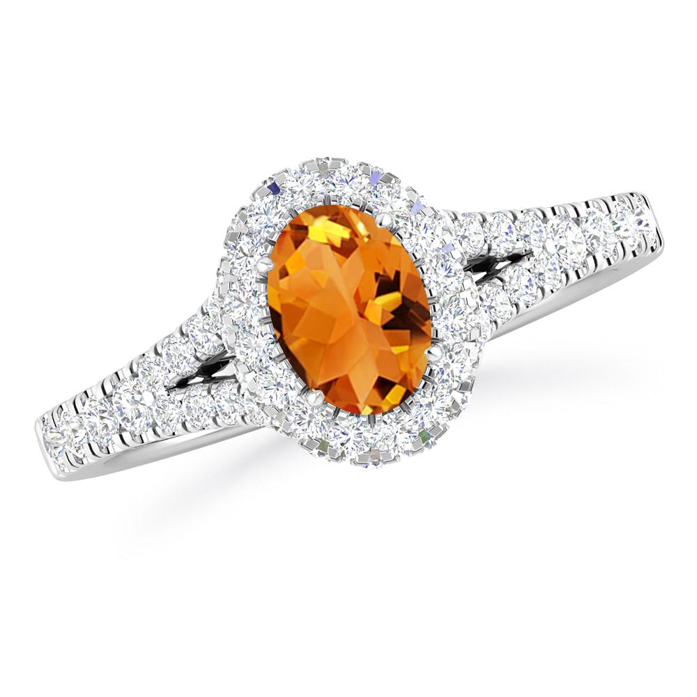 White Gold - Citrine