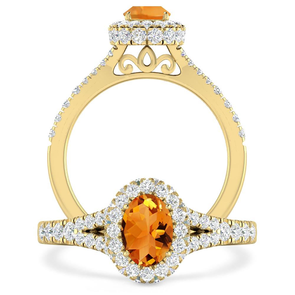 Yellow Gold - Citrine
