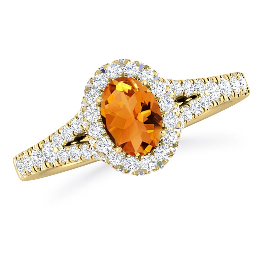 Yellow Gold - Citrine