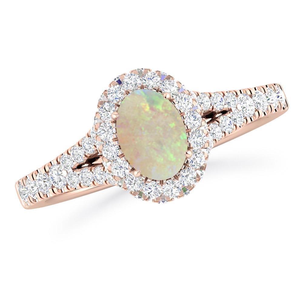 Rose Gold - Opal