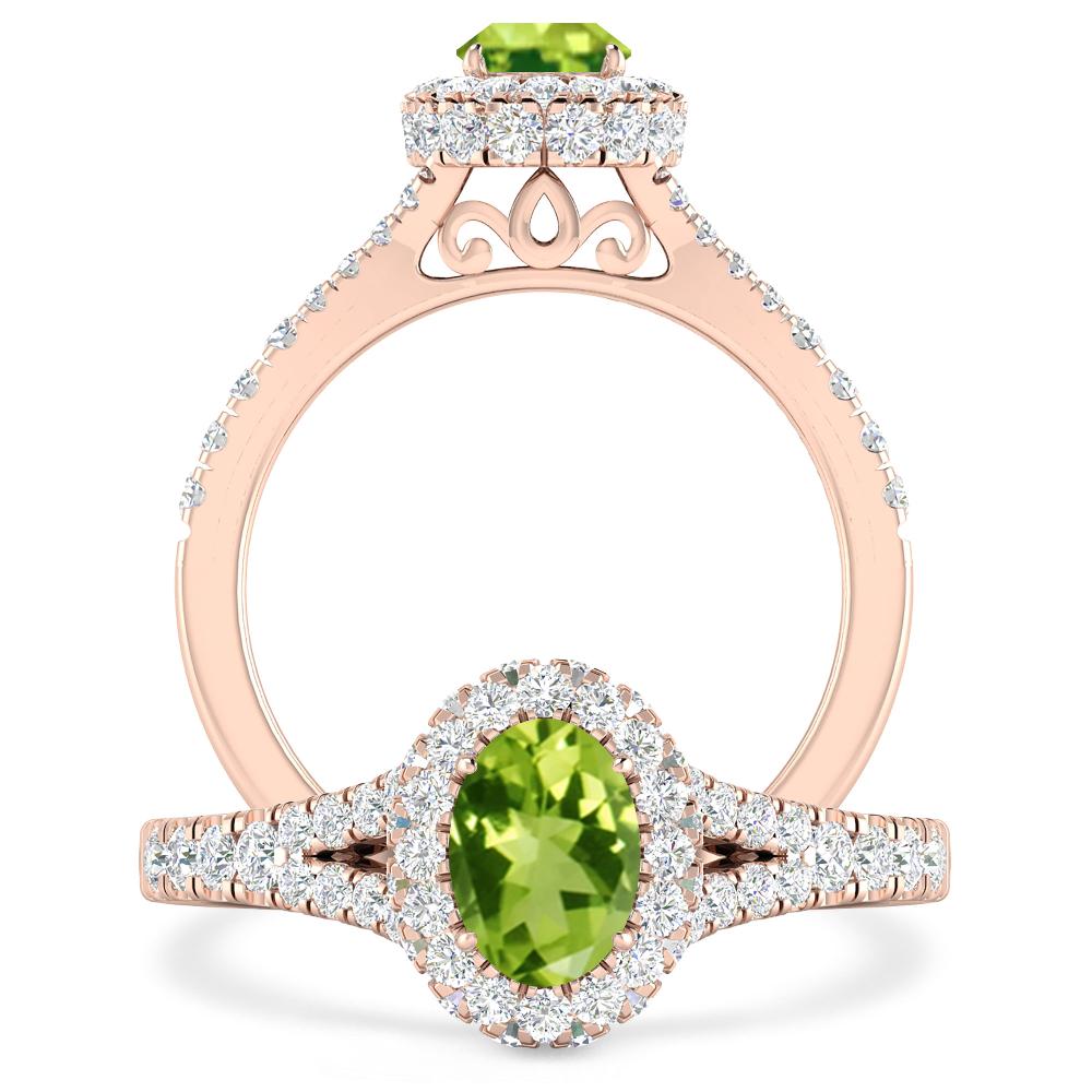 Rose Gold - Peridot