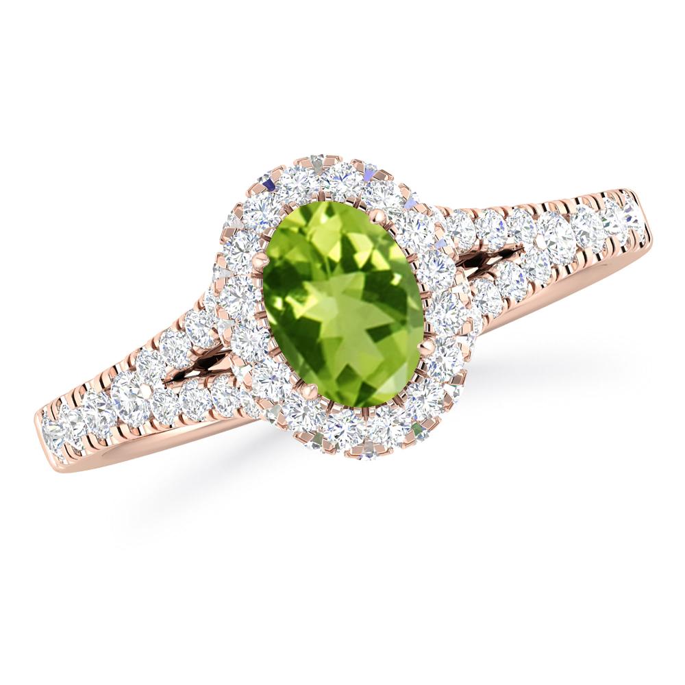 Rose Gold - Peridot