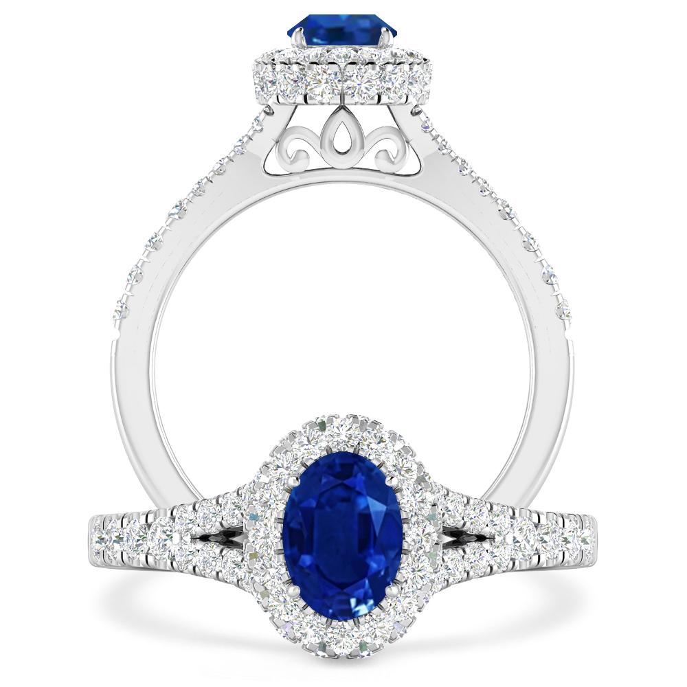 White Gold - Sapphire
