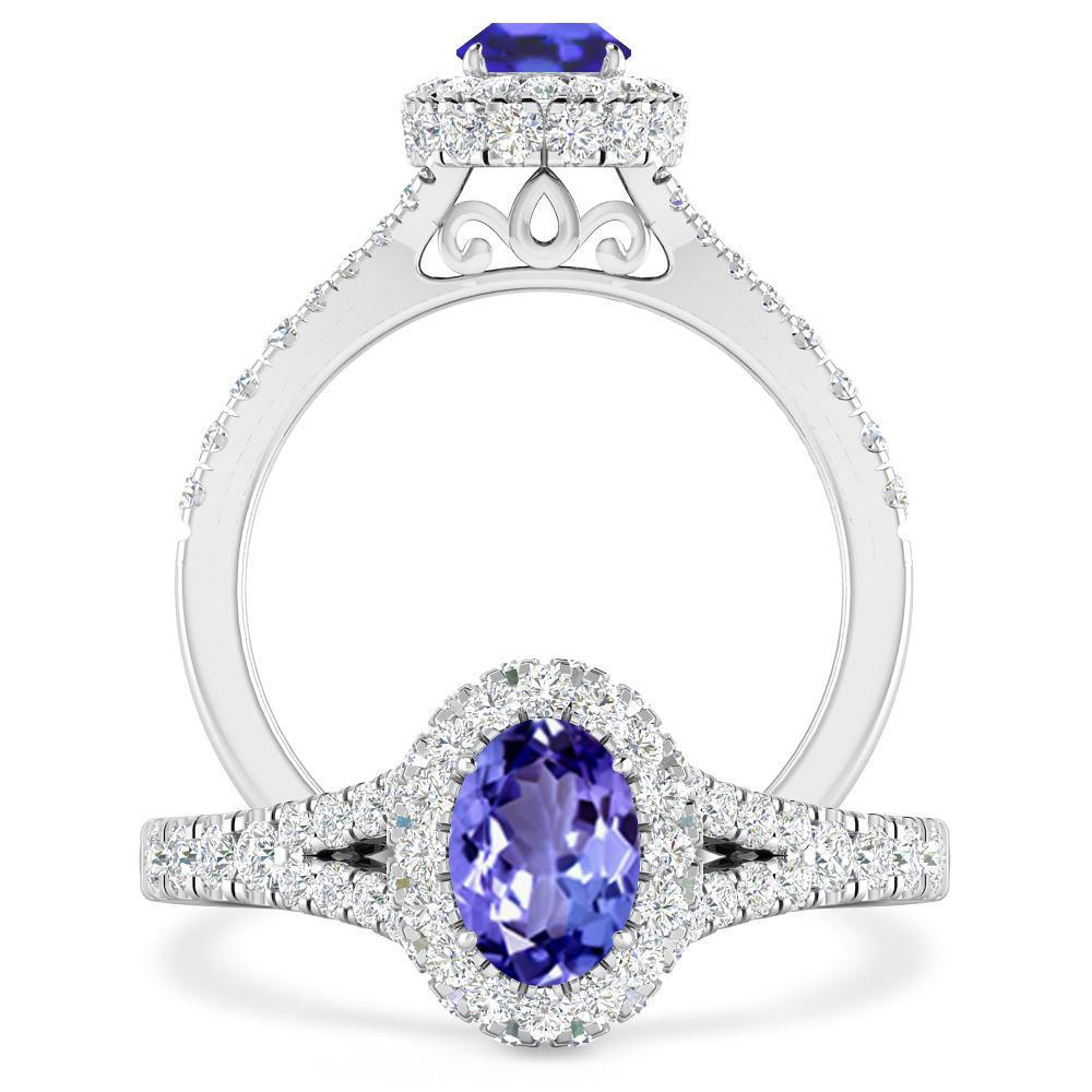 White Gold - Tanzanite