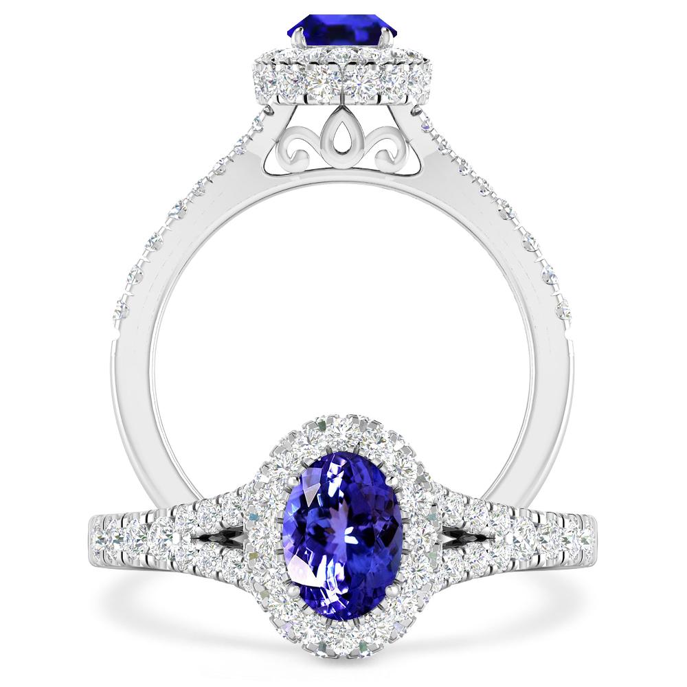 White Gold - Tanzanite