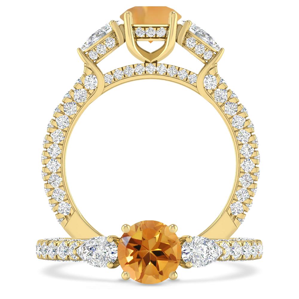 Yellow Gold - Citrine