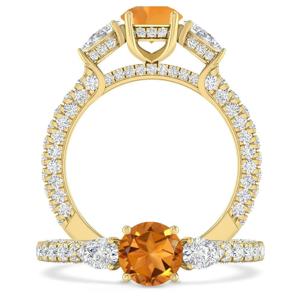 Yellow Gold - Citrine