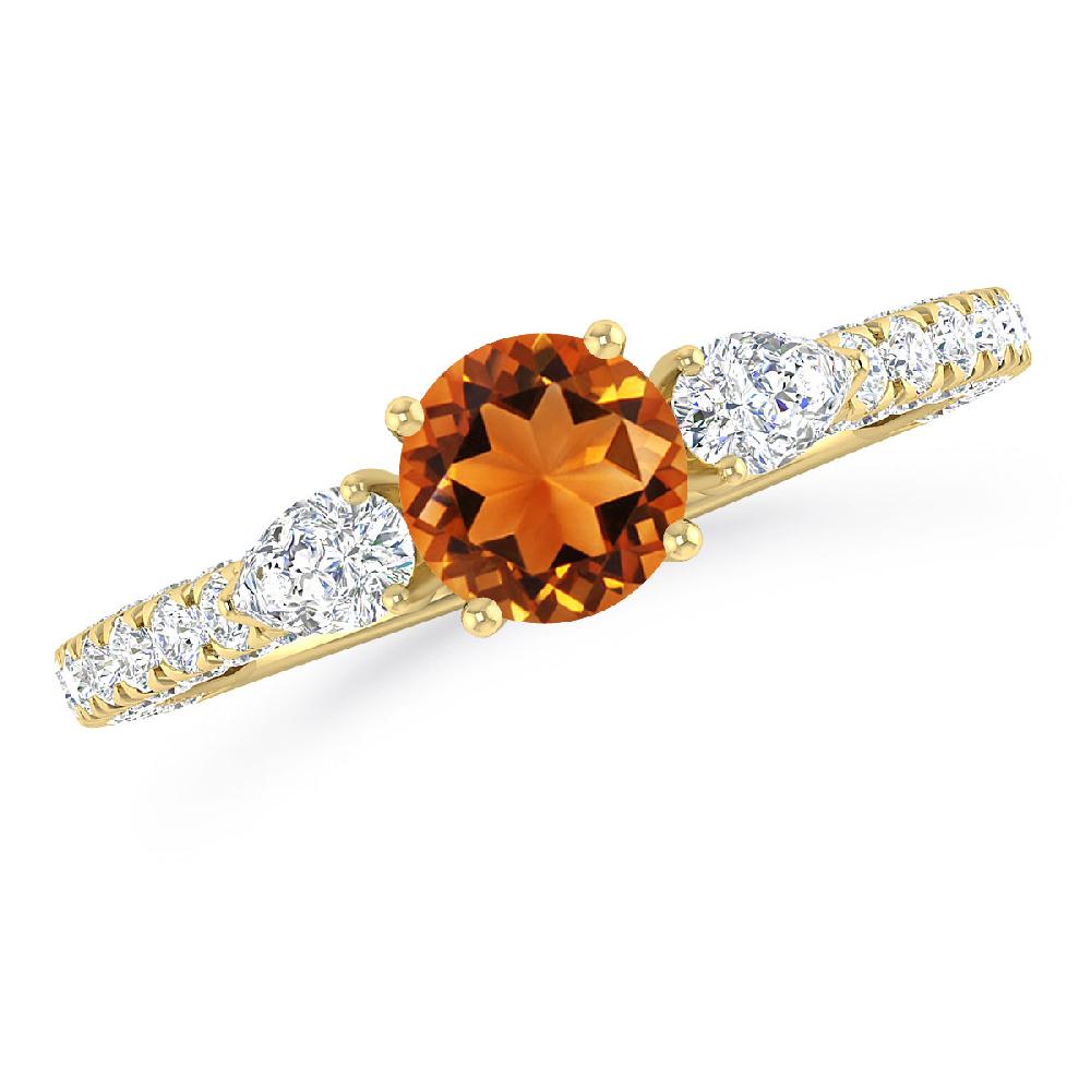 Yellow Gold - Citrine