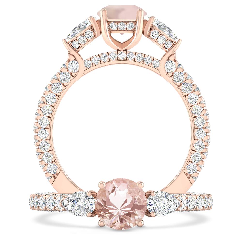 Rose Gold - Morganite