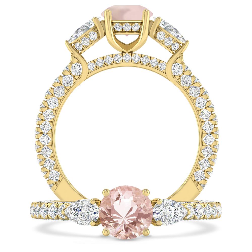 Yellow Gold - Morganite