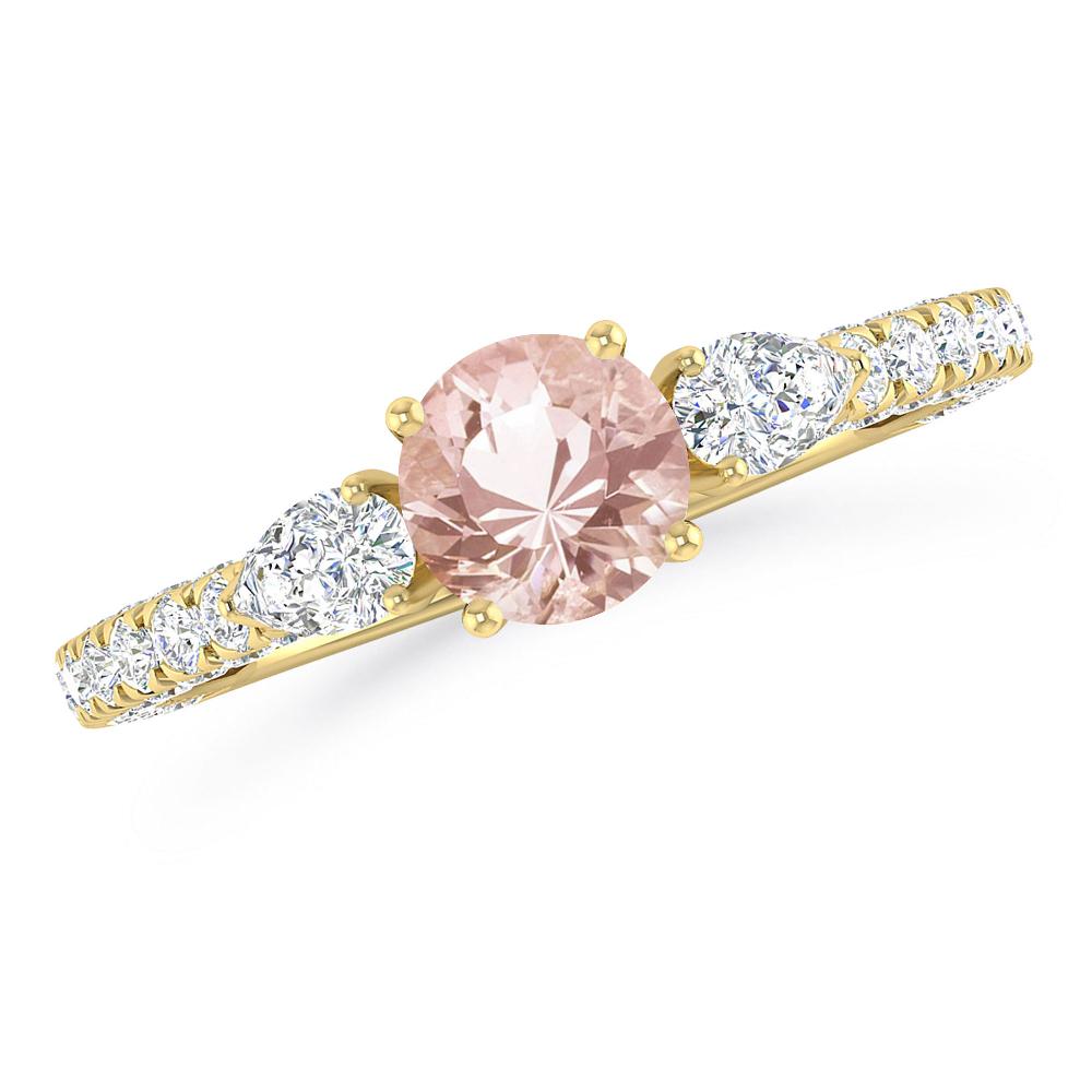 Yellow Gold - Morganite