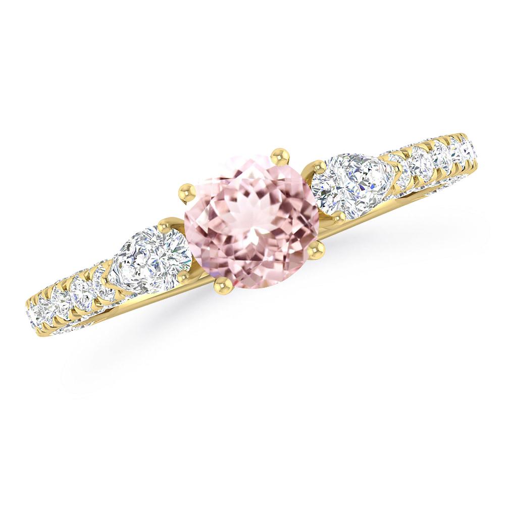 Yellow Gold - Morganite