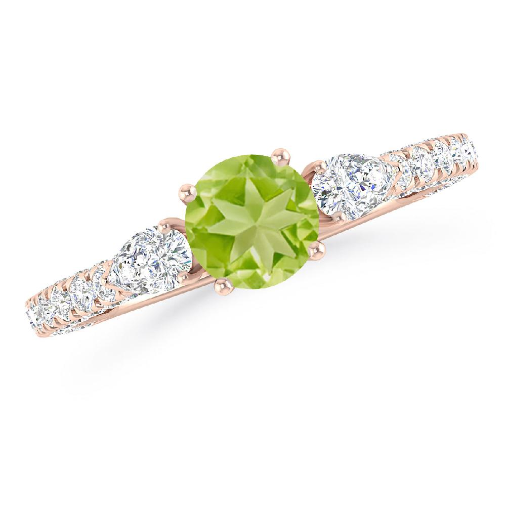 Rose Gold - Peridot