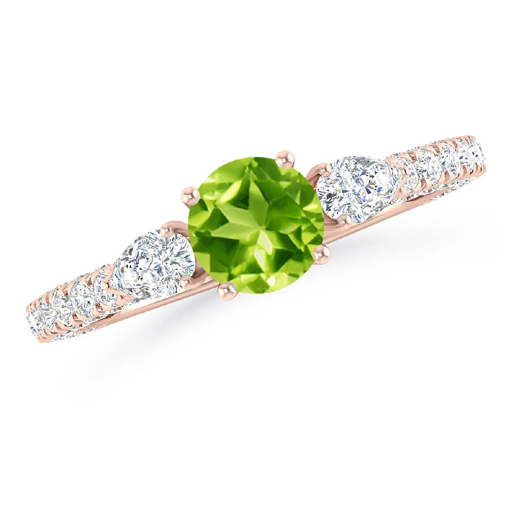 Rose Gold - Peridot