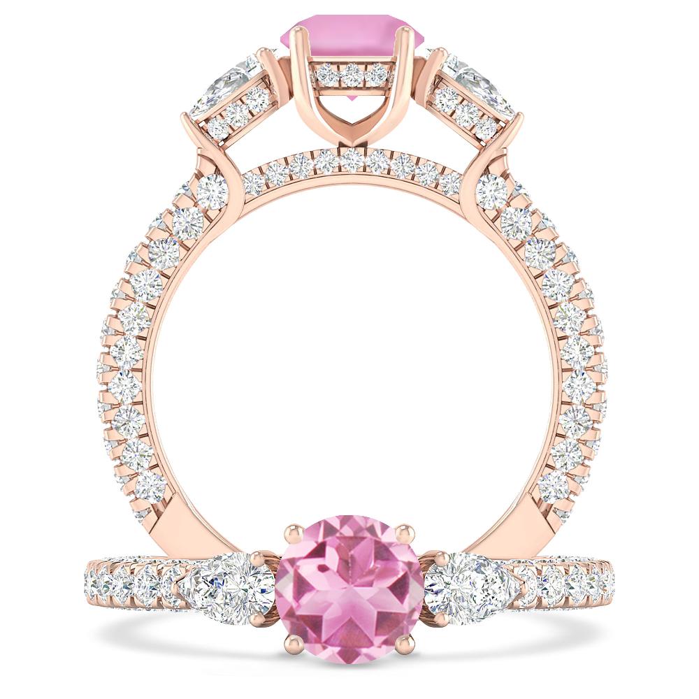 Rose Gold - Pink Tourmaline