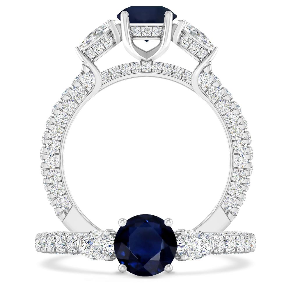 White Gold - Sapphire