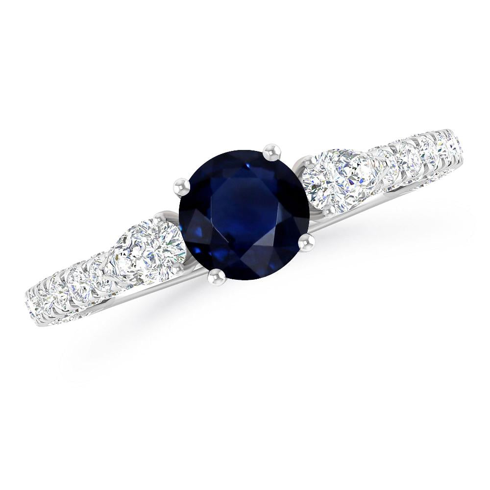 White Gold - Sapphire
