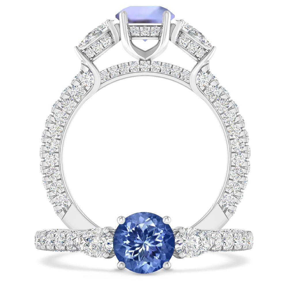 White Gold - Tanzanite