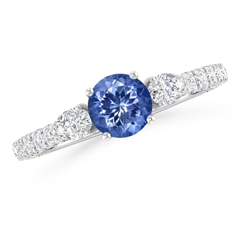 White Gold - Tanzanite