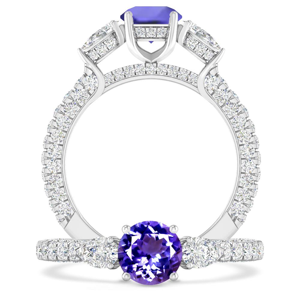 White Gold - Tanzanite