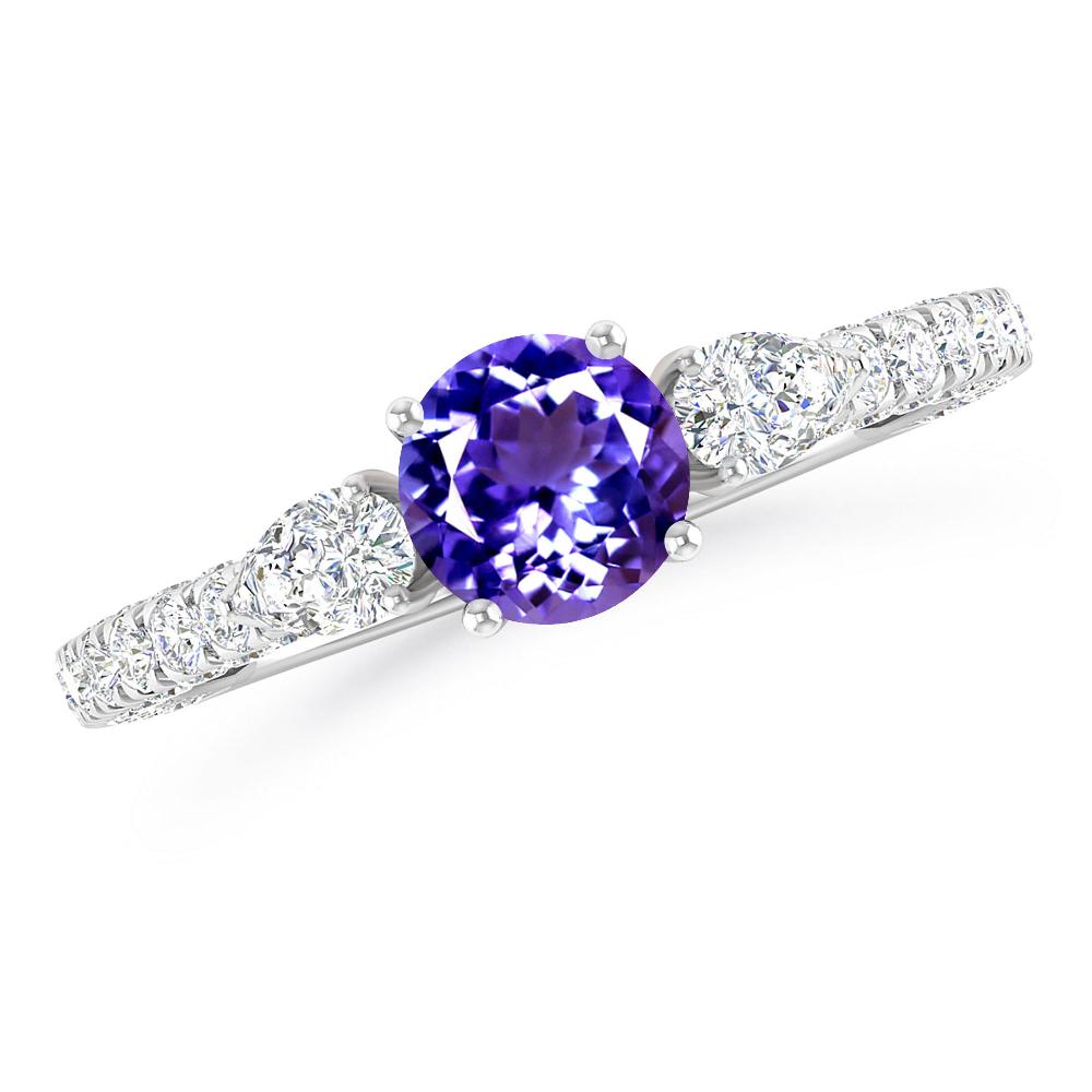 White Gold - Tanzanite
