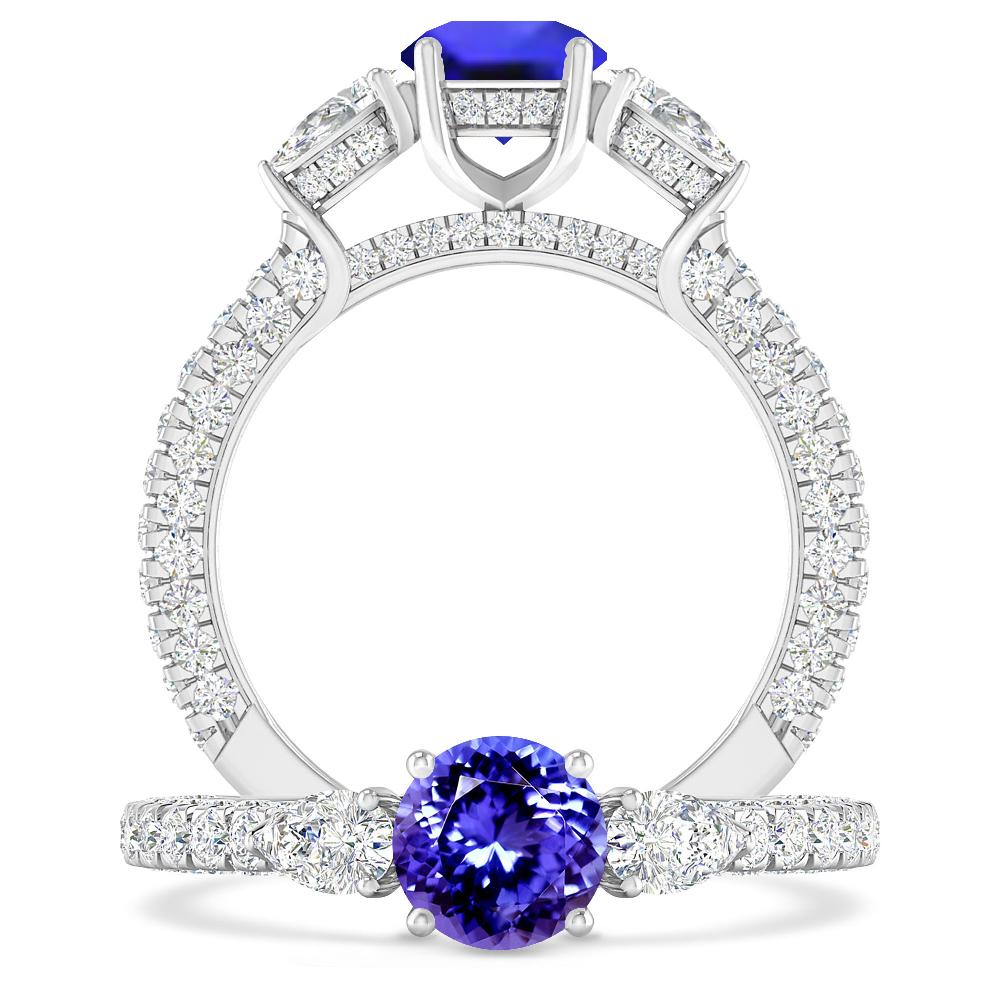 White Gold - Tanzanite