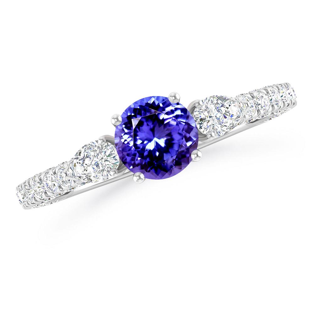 White Gold - Tanzanite