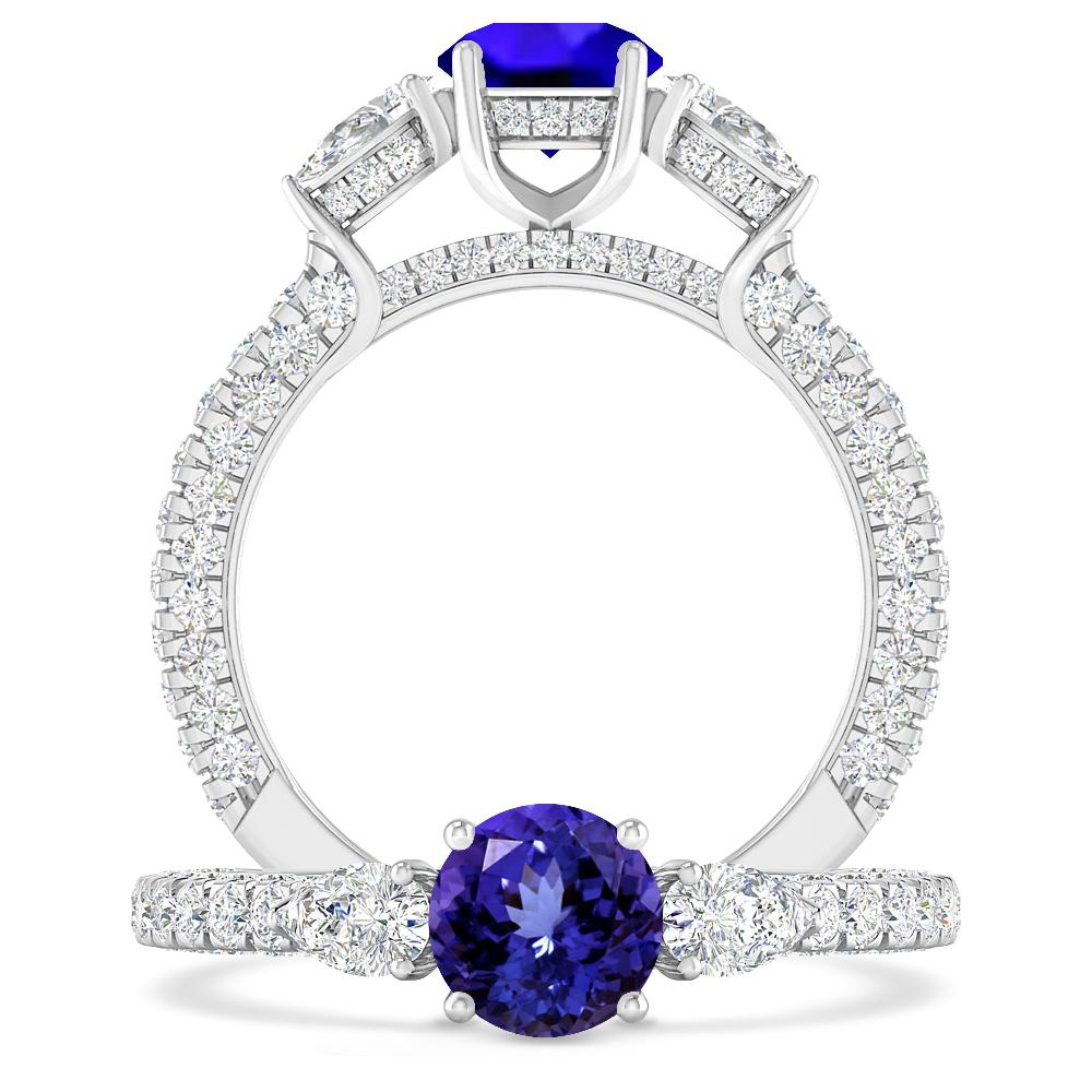 White Gold - Tanzanite