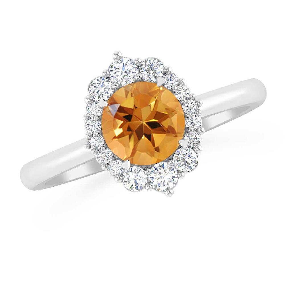 White Gold - Citrine