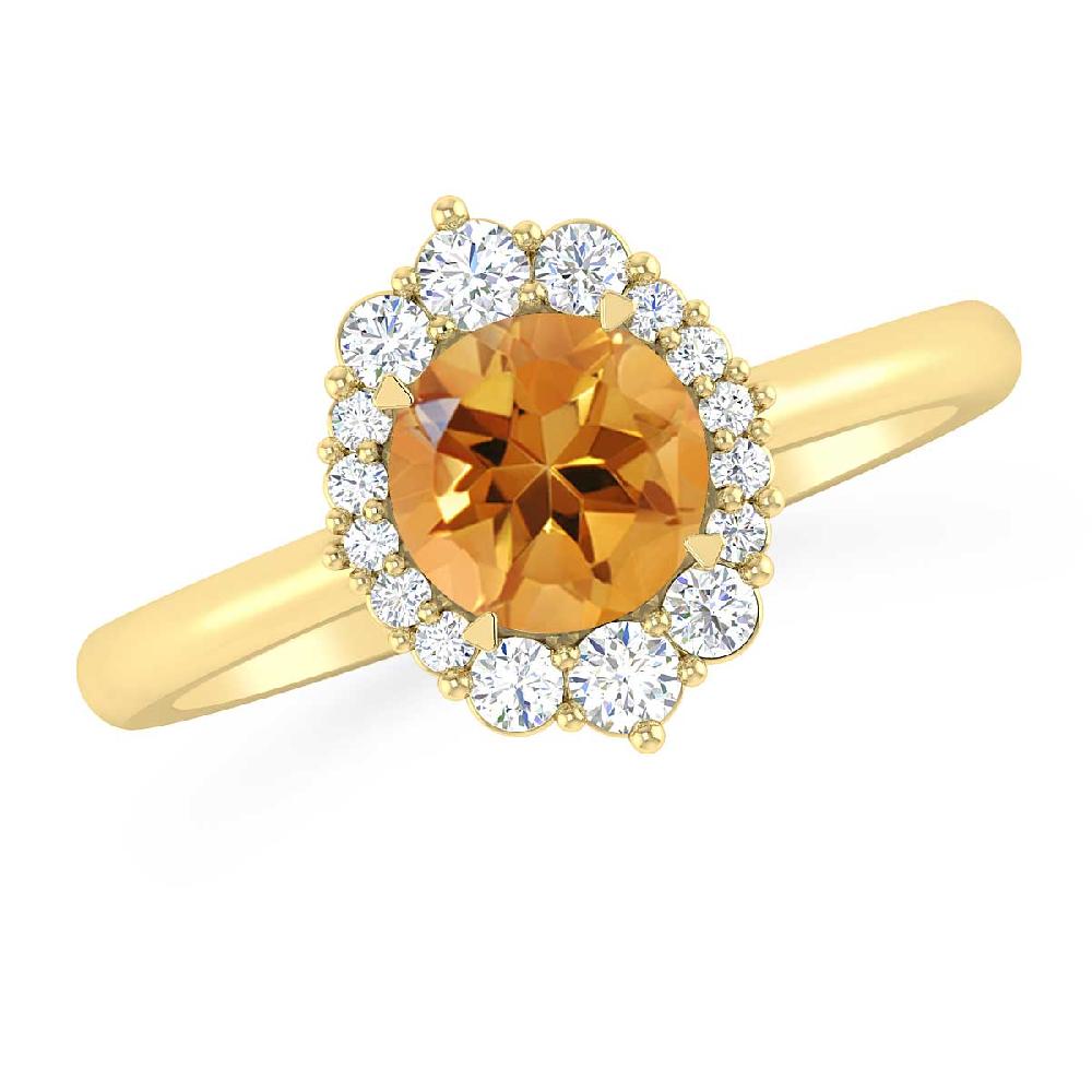 Yellow Gold - Citrine