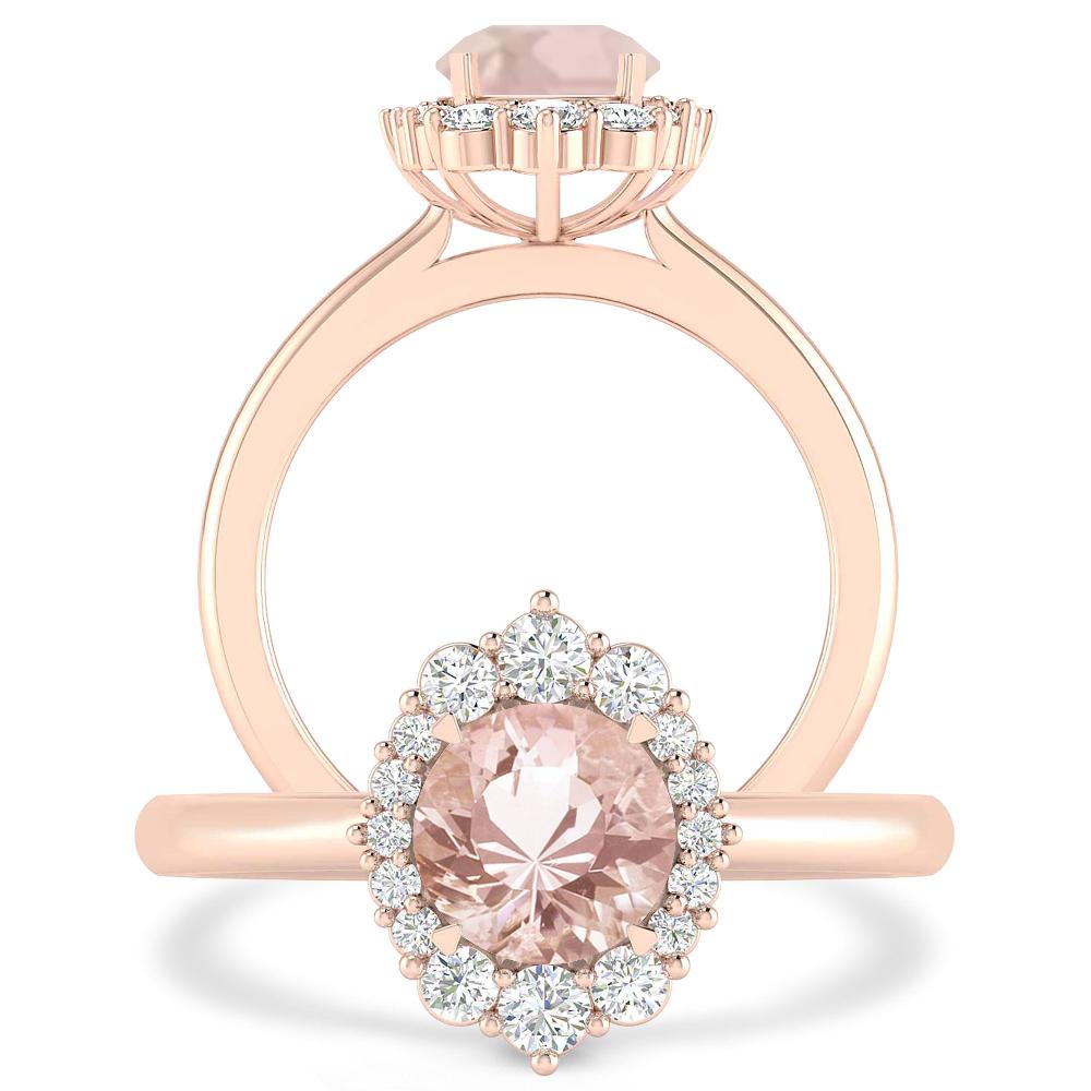 Rose Gold - Morganite