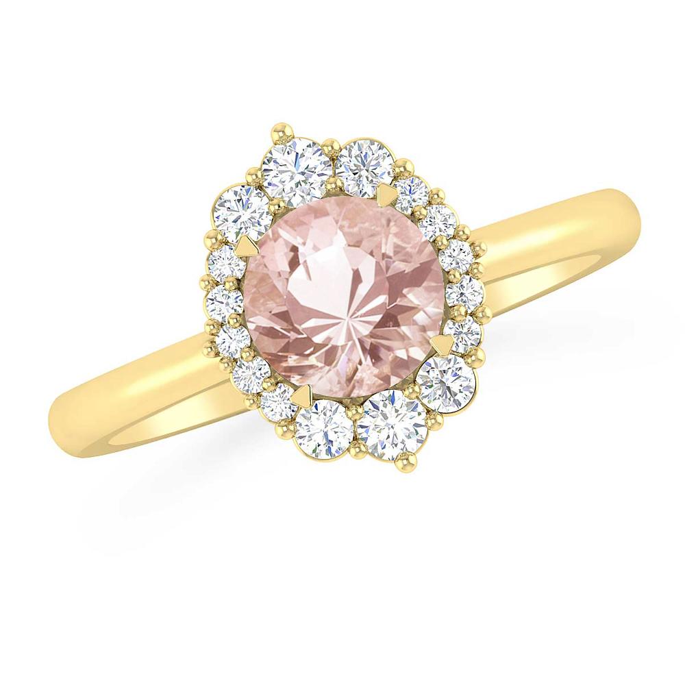 Yellow Gold - Morganite