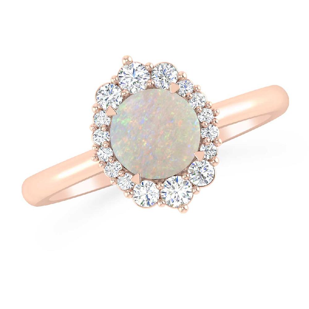 Rose Gold - Opal