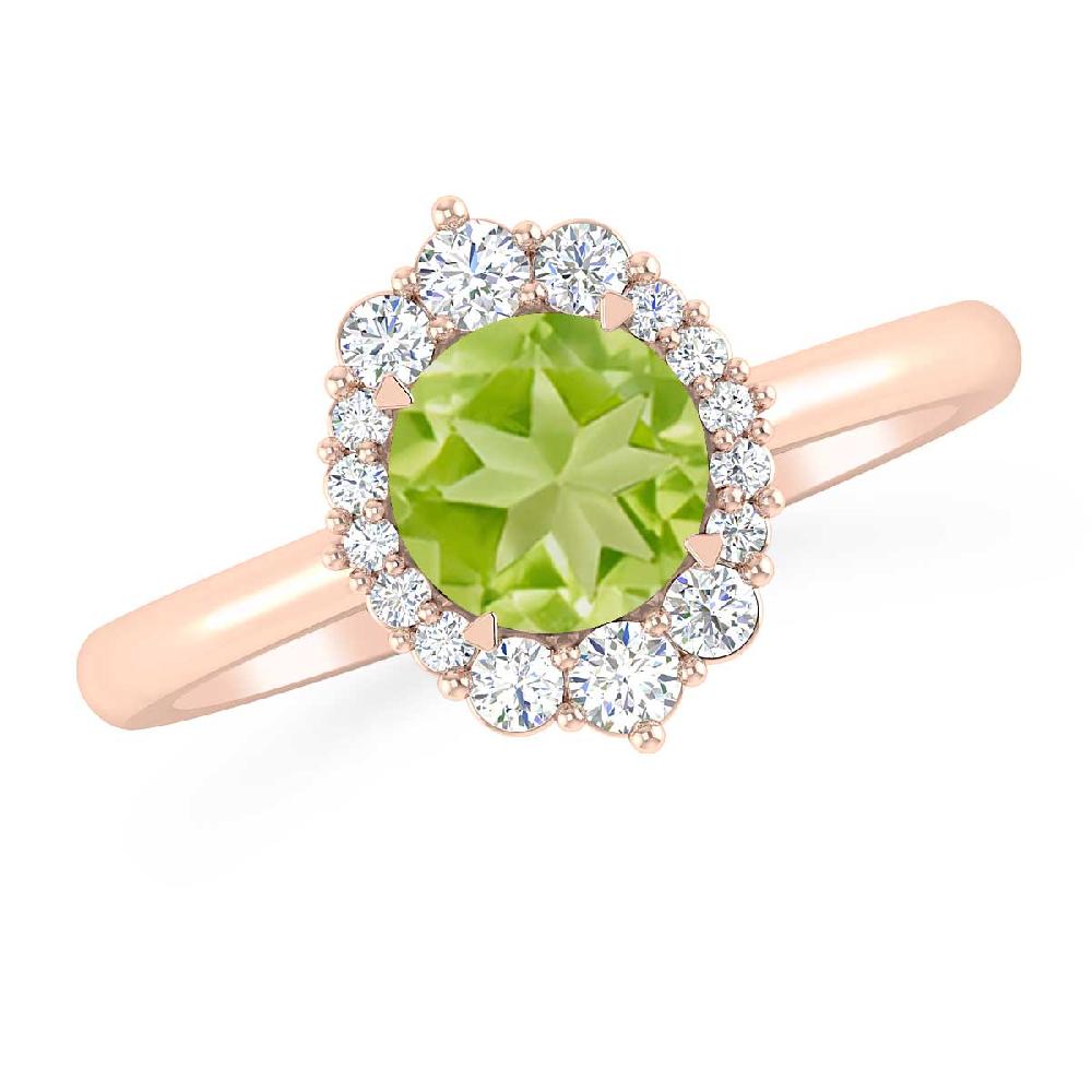 Rose Gold - Peridot