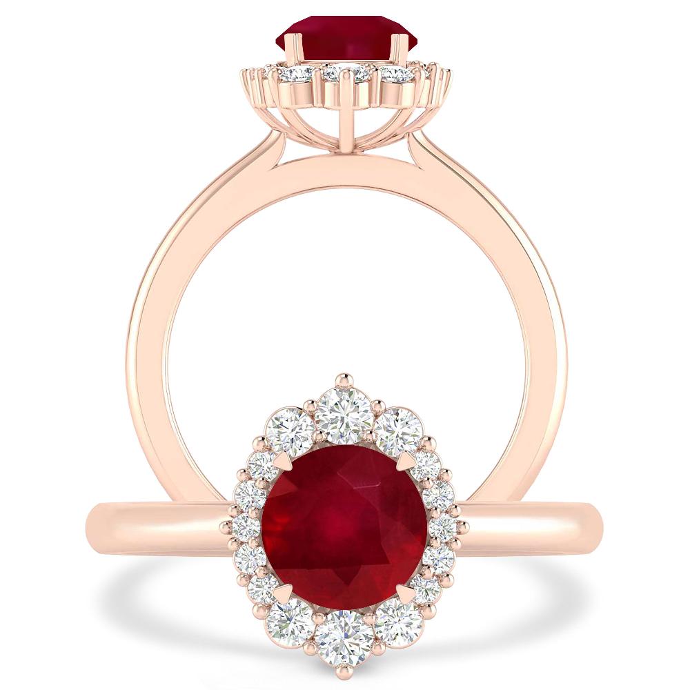Rose Gold - Ruby