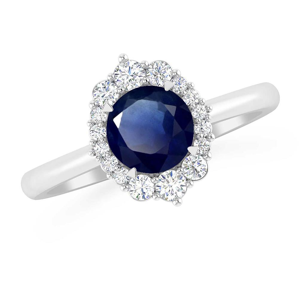 White Gold - Sapphire