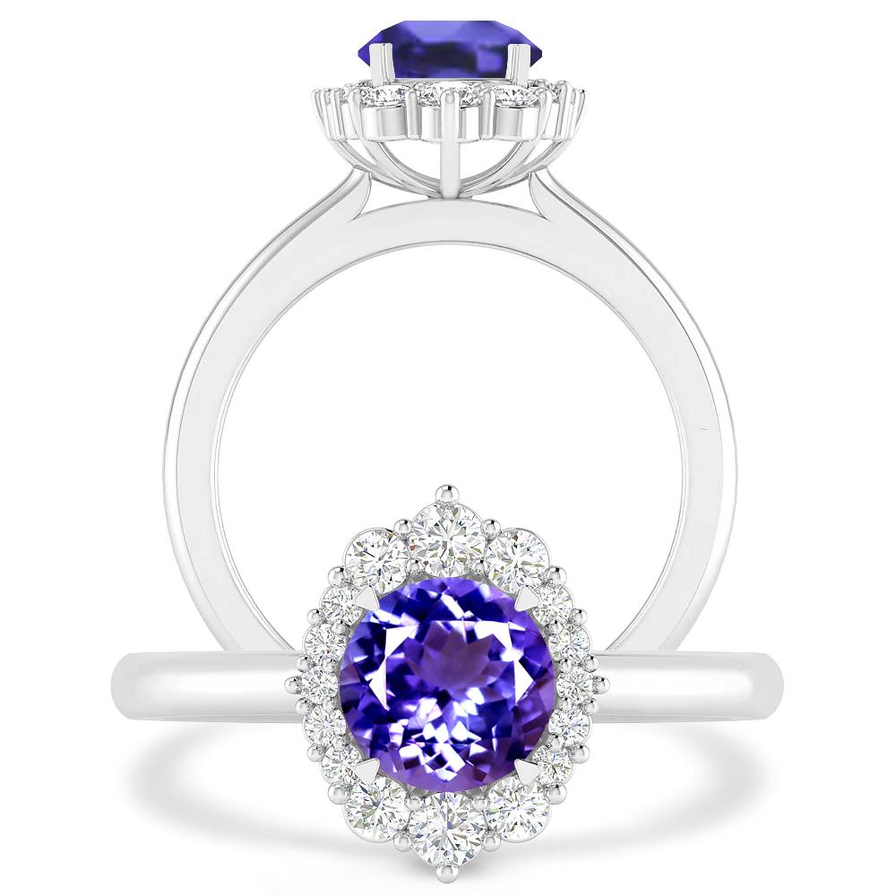 White Gold - Tanzanite