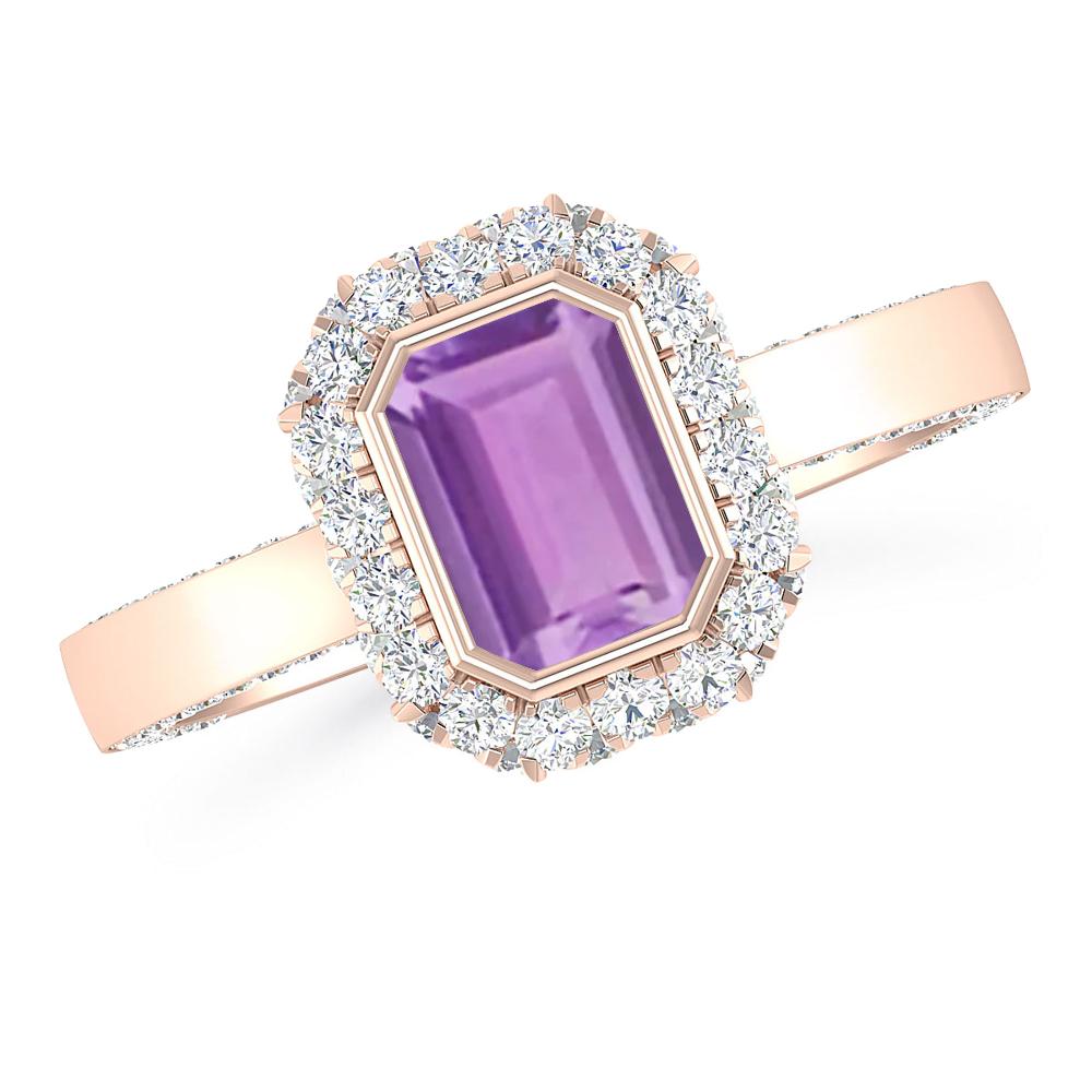 Rose Gold - Amethyst