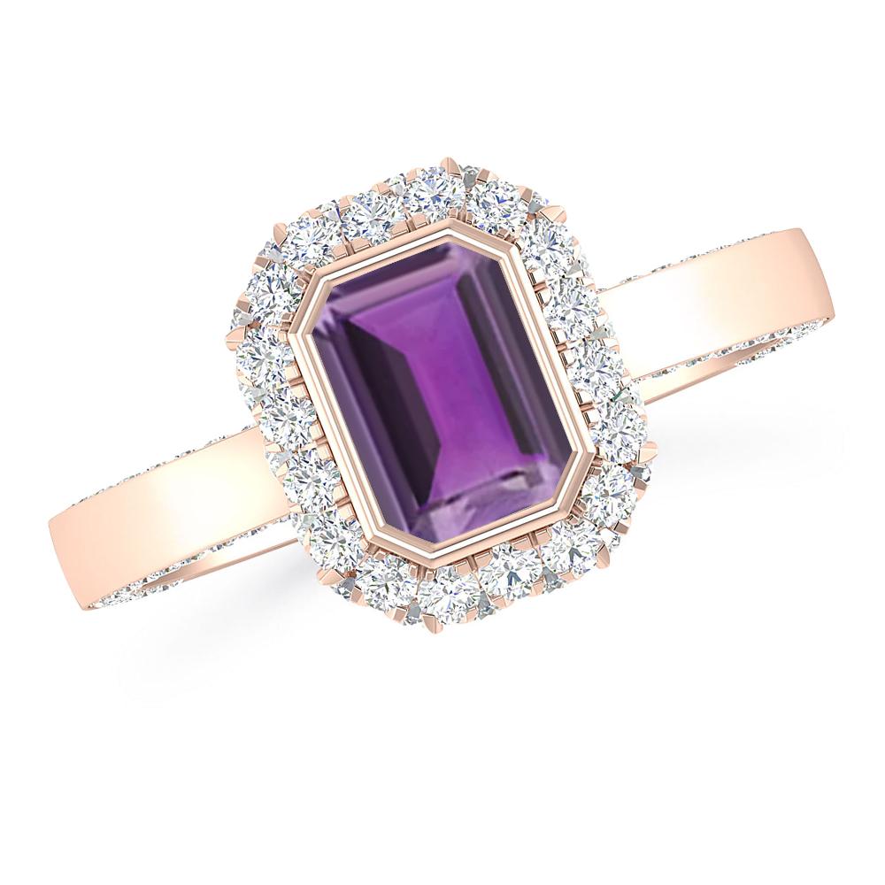 Rose Gold - Amethyst